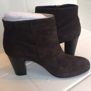 Cole Haan Davenport Suede Boots-Brand New